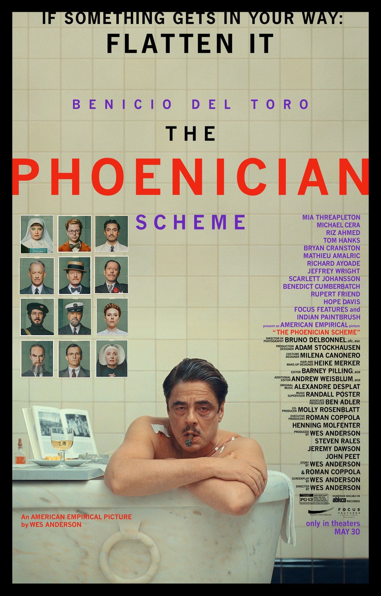 The Phoenician Scheme Poster