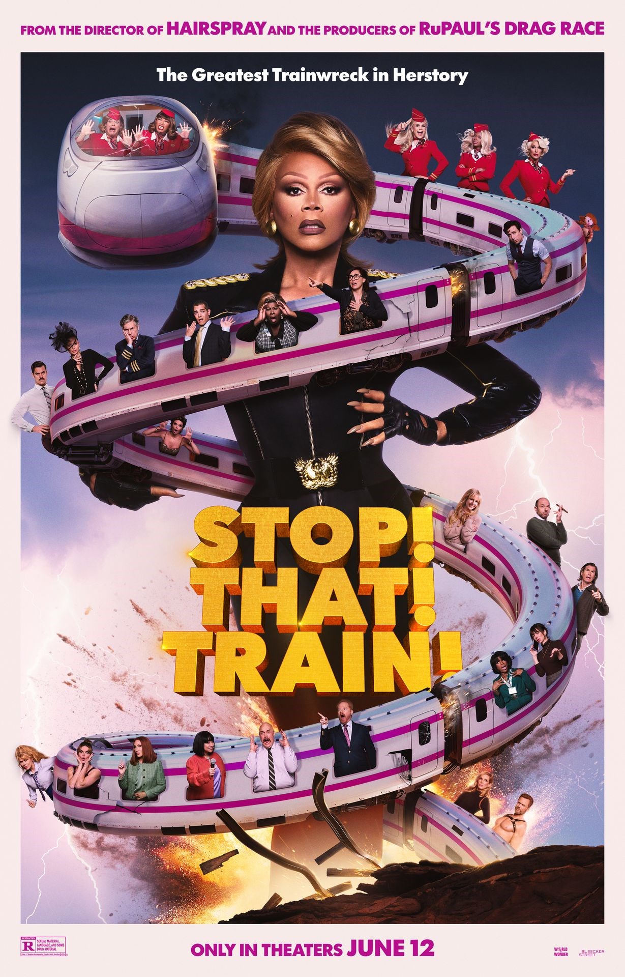 Stop! That! Train! Poster