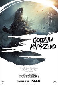 Godzilla Minus Zero poster